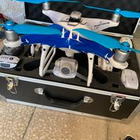 Drone dji phanthom 4pro 5 batterie e accessori