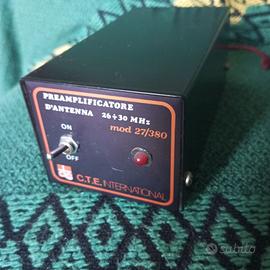 Preamplificatore CB d'antenna CTE 26/30 mhz