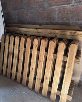 steccato in legno