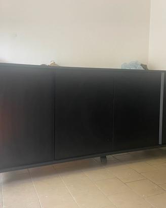 Mobile da sala design GARNERO 4 ante nero