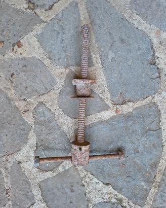 Morsa antica da falegnameria
