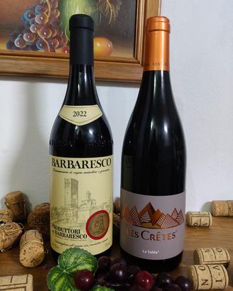6 bottiglie di vino Rosso non trattabile.