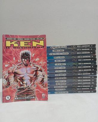 KEN IL GUERRIERO – 16 Manga Star Comics originali