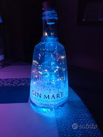 Lampade fatte con bottiglie RBG e non 