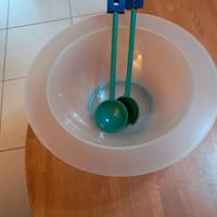 alessi insalatiera con posate Euclid 