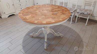 tavolo shabby chic