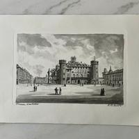 Stampa Piazza Castello Torino R. Rolando