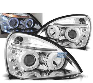 FARI OCCHI ANGEL PER RENAULT CLIO II 01-05 LED CRO