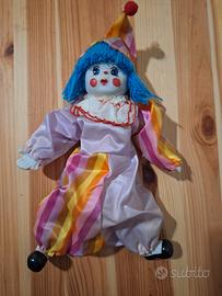 pupazzo con parti in ceramica. Integro 