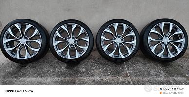 cerchi in lega antracite diamantato 