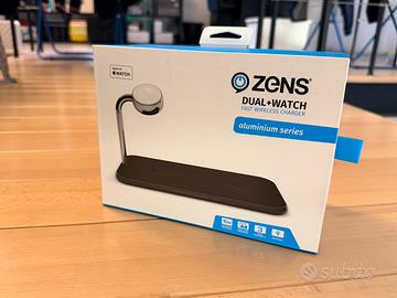 Caricatore wireless cellulare doppio e apple watch