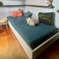 Letto da una piazza e mezzo Zalf con contenitore