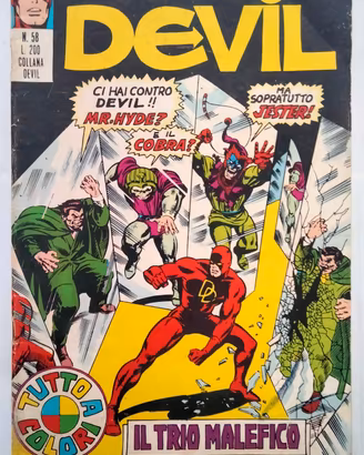 Fumetto Devil n. 58 1972