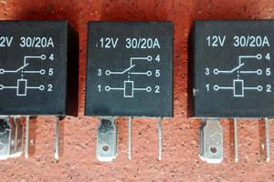 N.3 Micro relè - 5 pin 12V 20A/30A