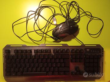 Mouse e Tastiera RGB Trust 