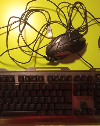 Mouse e Tastiera RGB Trust 
