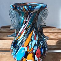 vaso murano multicolore anni 60/70
