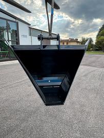 Benna trapezoidale 50-75 q.li 200 mm per fossi