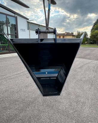 Benna trapezoidale 50-75 q.li 200 mm per fossi