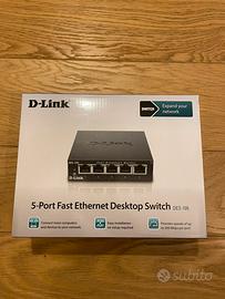 Switch fast ethernet D-LINK DES-105