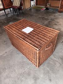 cassapanca in vimini