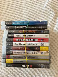 pila di giochi ps3