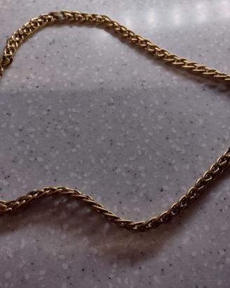 Collana oro 18 carati. Unisex. Totale trattabile