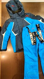 Tuta da sci bambino CMP taglia 8 anni 128 cm