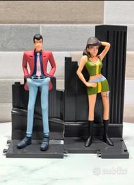 Due figurine Lupin e Margot 