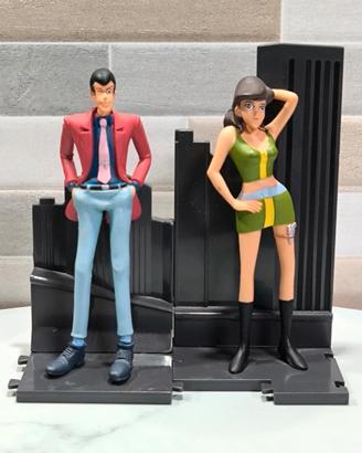 Due figurine Lupin e Margot 