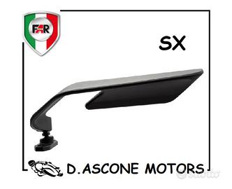 Retrovisore Dark Saber Sinistro Universale a Caren