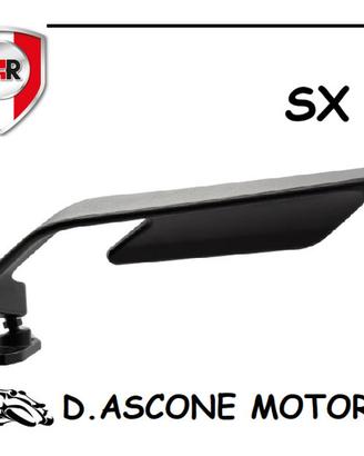 Retrovisore Dark Saber Sinistro Universale a Caren