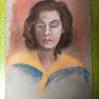 disegno pastello su carta Prinzivalli 