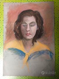 disegno pastello su carta Prinzivalli 