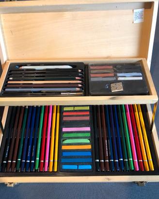 Set Artistico in Valigetta di Legno – Matite