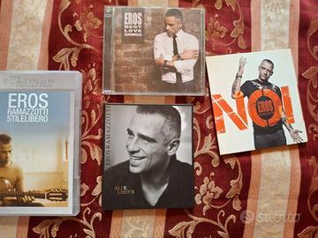4 CD E 4 DVD EROS RAMAZZOTTI
