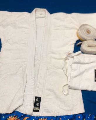 Kimono completo da bambino usato + cintura gialla