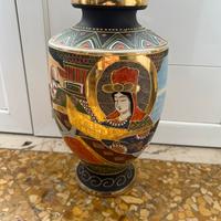 Vaso in Porcellana Satusuma Giapponese