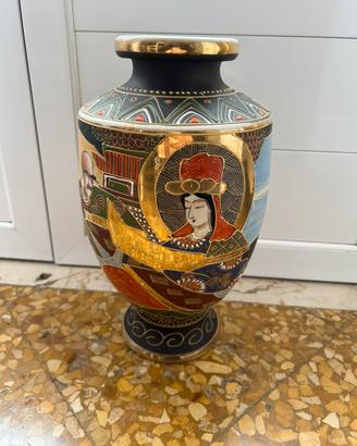 Vaso in Porcellana Satusuma Giapponese