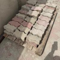 Mattoni autobloccanti grigio e rosso