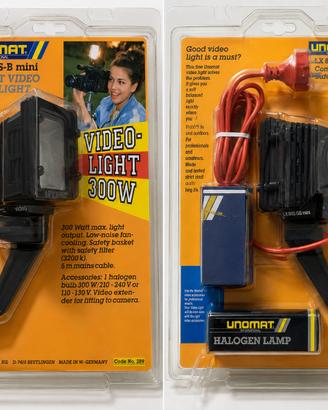 UNOMAT LX 800 GS-B Mini Video Light 300W Nuovo