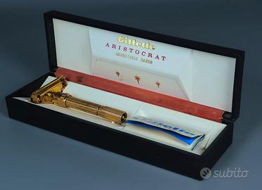 Gillette Aristocrat Adjustable Gold I2 1963