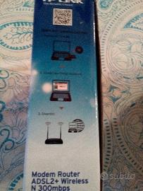 Modem Router ADSL2 Wireless 300mbps