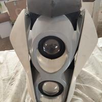 KTM 690 duke fanale con maschera