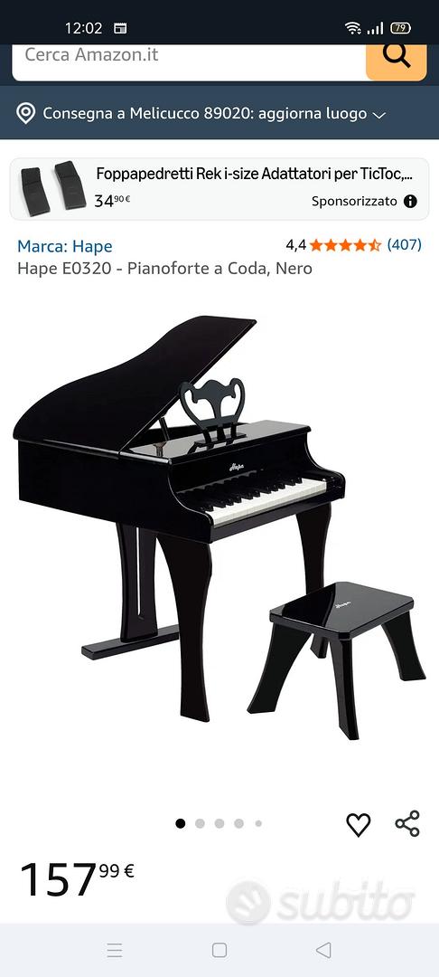 Modello di pianoforte a coda in miniatura con panca | FindTheDeal