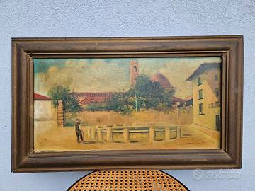 Quadro Piazza Antelminelli Lucca