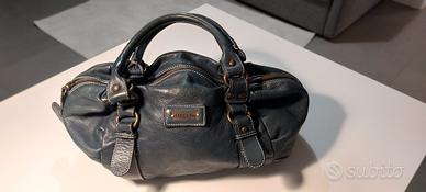 Borsa Max & Co blue pelle denim 