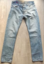 Pantaloni uomo Jeans Conbipel chiari TG.48