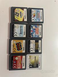 Lotto cartucce nintendo ds/3ds