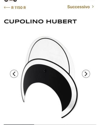 Cupolino per moto cafè Racer/scrambler HUBER